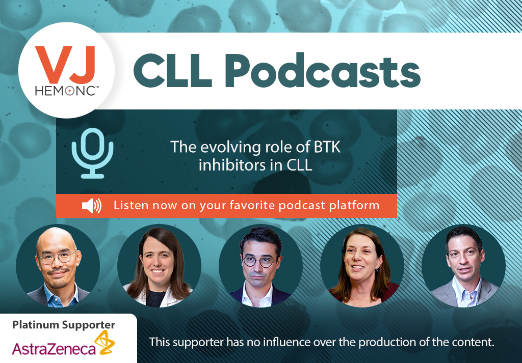VJH podcast asset BTK inhibitors in CLL with Constantine Tam, Kerry Rogers, Romain Guieze, Jennifer Woyach, Matt Davids