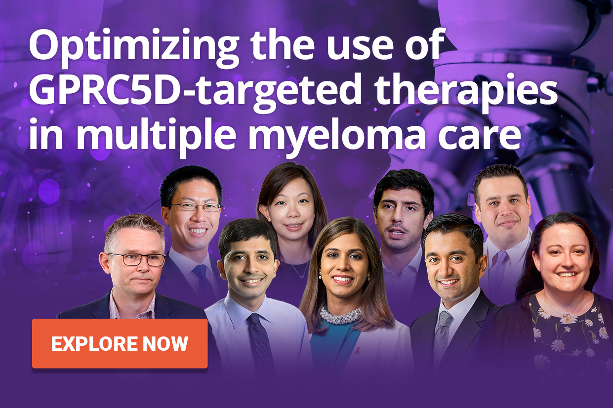 Optimizing the use of GPRC5D-directed therapies in myeloma