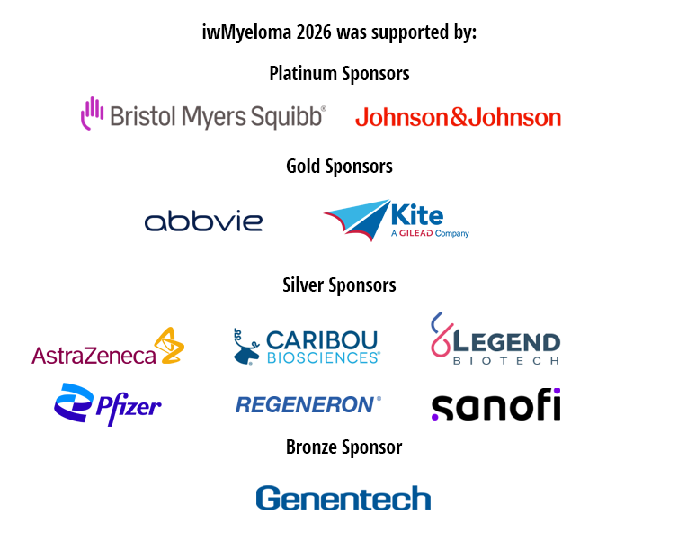 iwMyeloma 2026 supporter copy